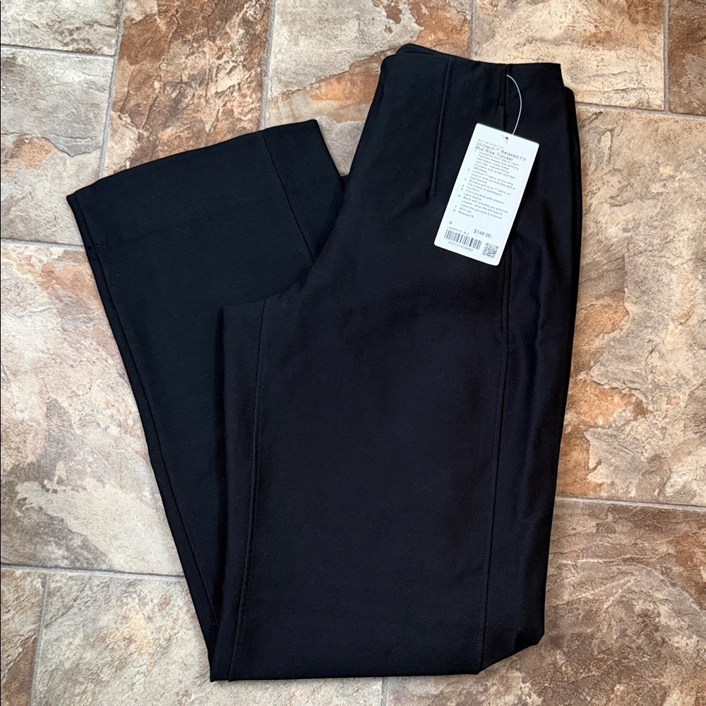 Lululemon Black Wide-Leg Trousers - Picture 5 of 8